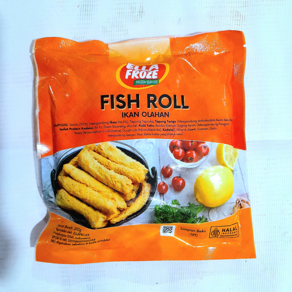 

Ellafroze Fish Roll 200gr