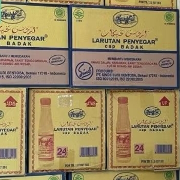 Larutan Penyegar Cap Badak 500ml 1 Dus Botol Besar