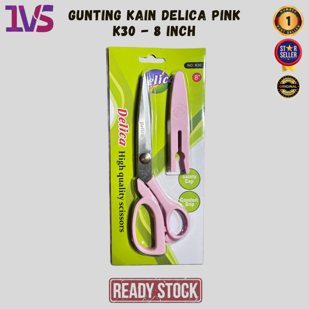 

Gunting Kain Delica Pink K30/8 Inch Original Product