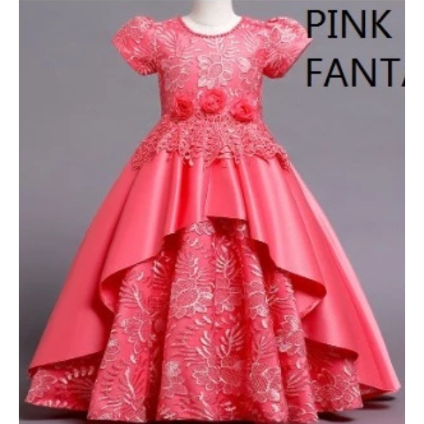 SPP2025-Gaun natal anak dress natal anak baju natal anak gaun kembang anak dress kembang anak baju k