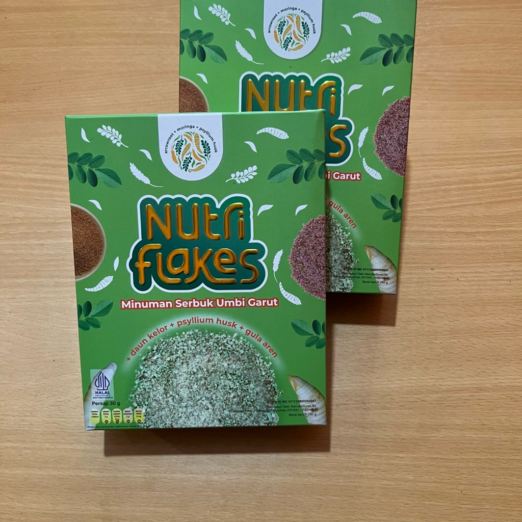

Nutriflakes Sereal Umbi Garut Mengatasi Asam Lambung Diet Melancarkan Pencernaan