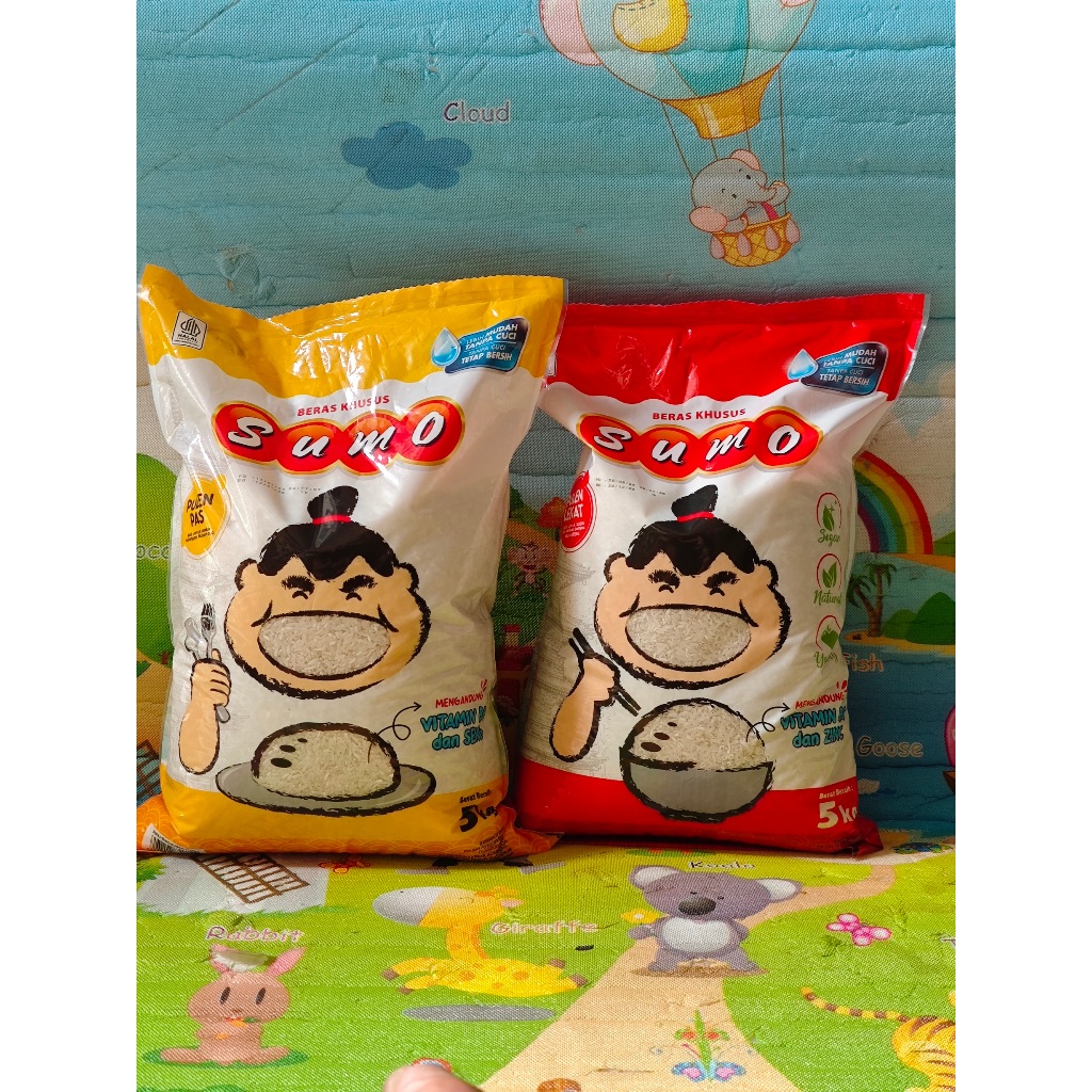 

Beras Sumo Beras Jepang kemasan 3kg & 5kg & 10kg