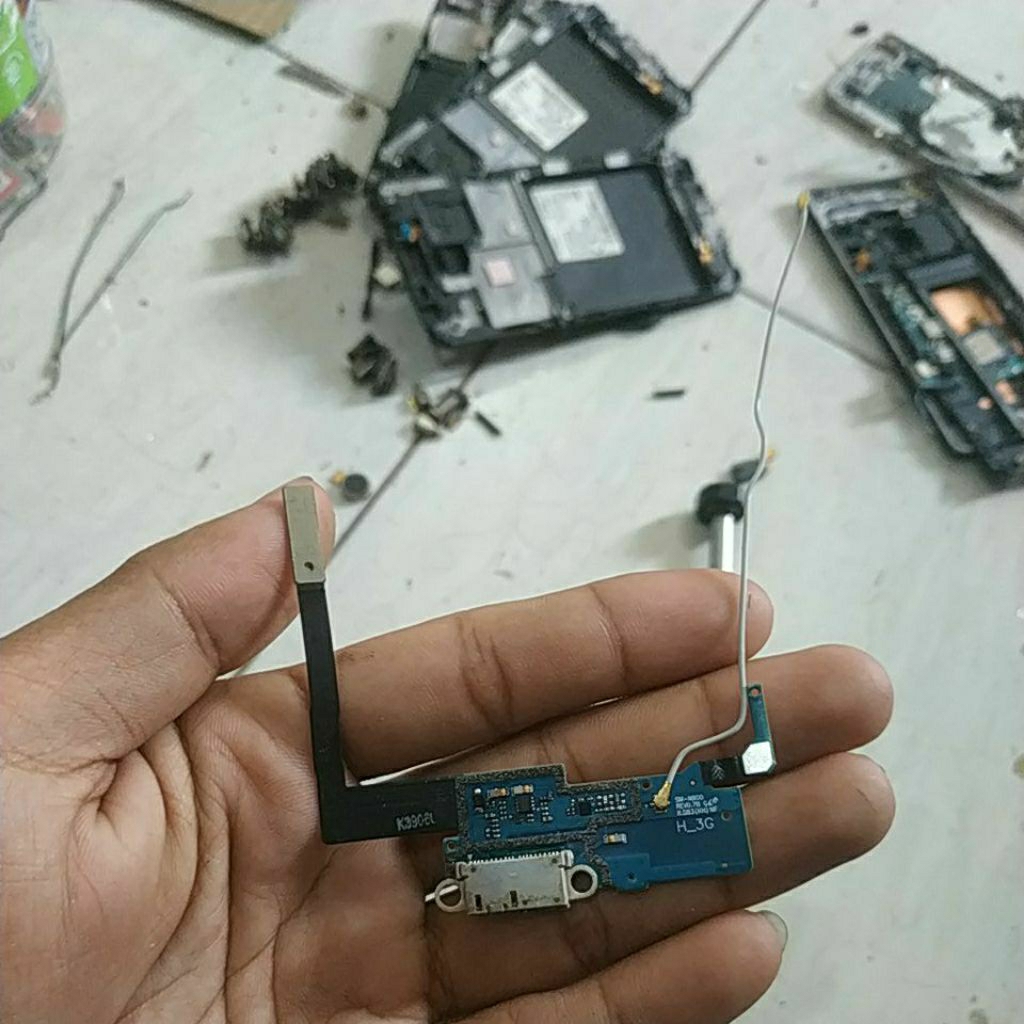fleksibel board cas bekas Samsung note 3 n900