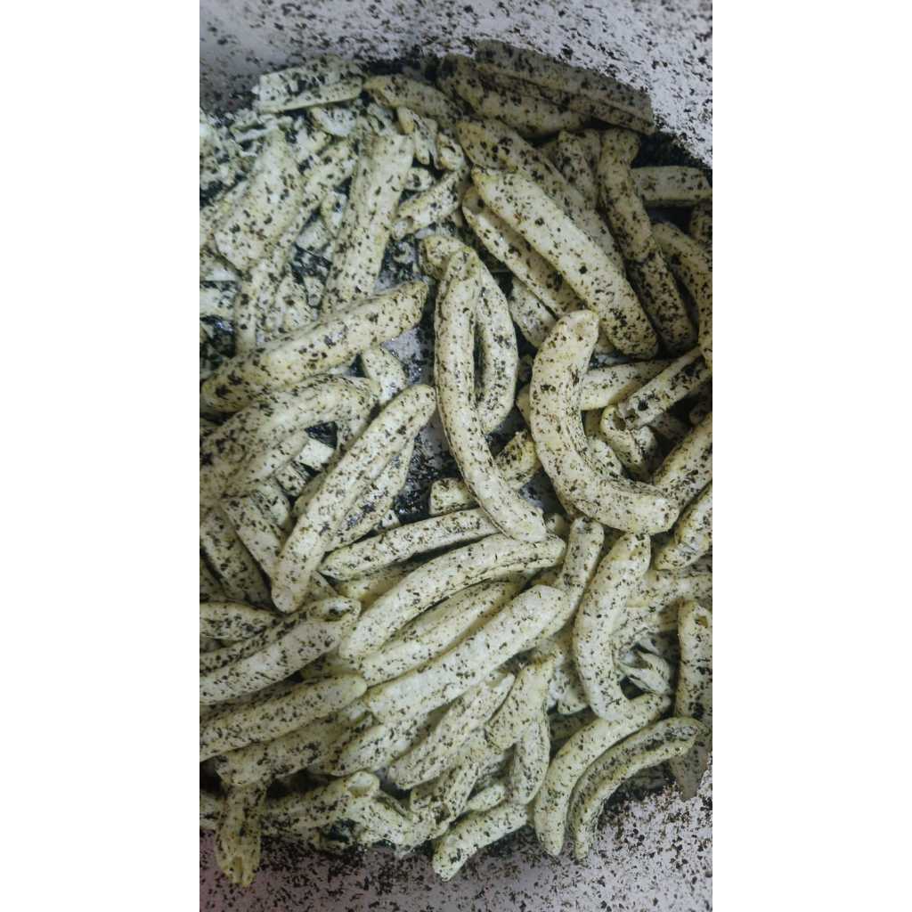 

500 gr Kerupuk Stik Kentang Vegan Vegetarian Rasa Gurih Dan Enak Varian Rasa Original/ Pedas/ Rumput Laut