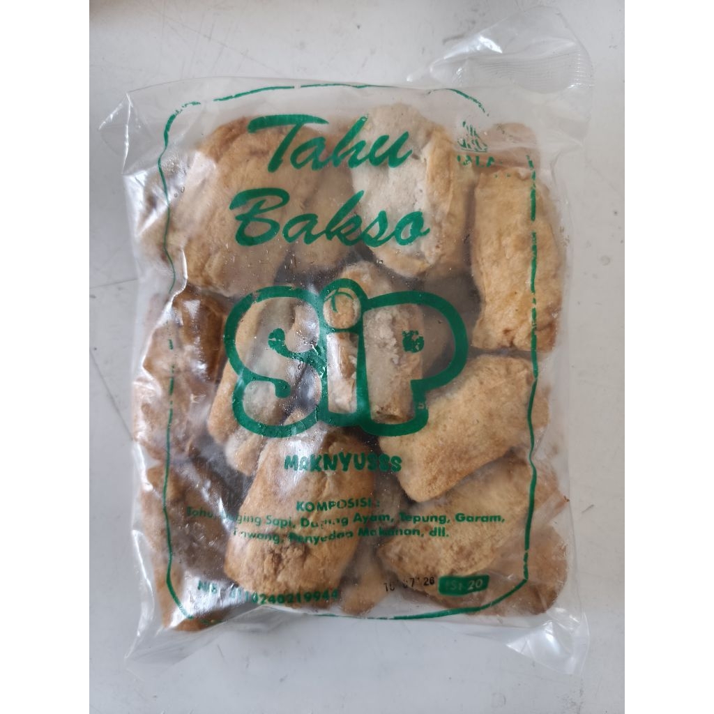 

Tahu Bakso SIP 500 gr