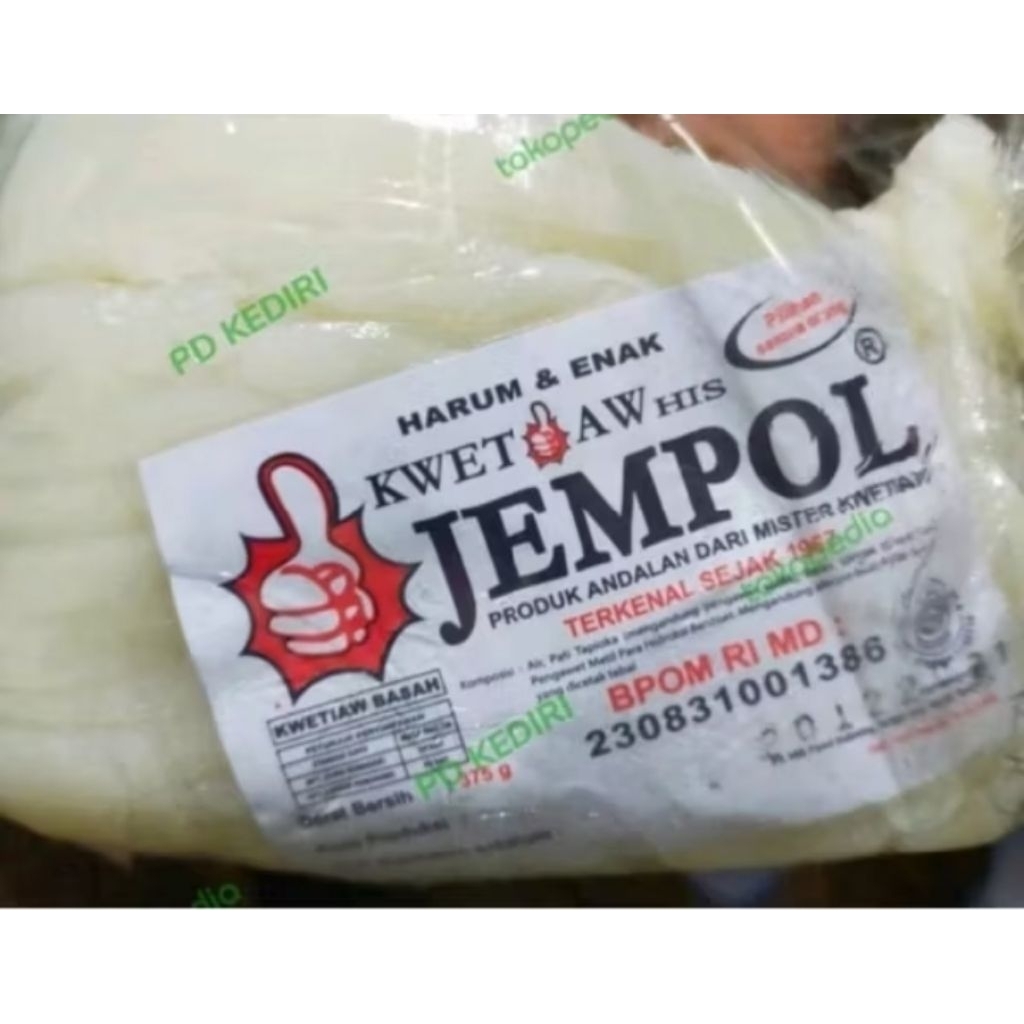 

Kwetiaw Jempol 509gr