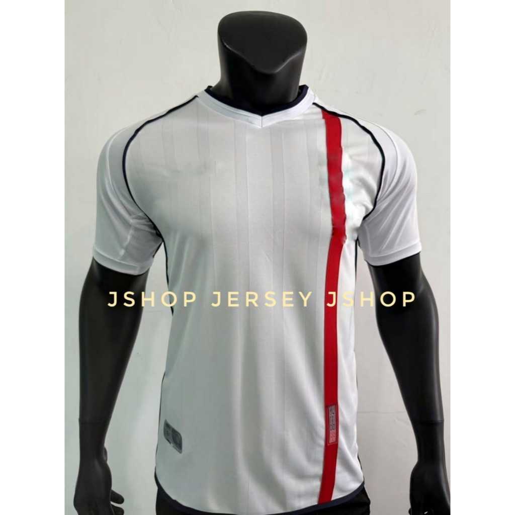 BAJU RETRO JERSEY BOLA BAJU BOLA JERSEY FUTSAL JERSEY RETRO INGGRIISS 2002