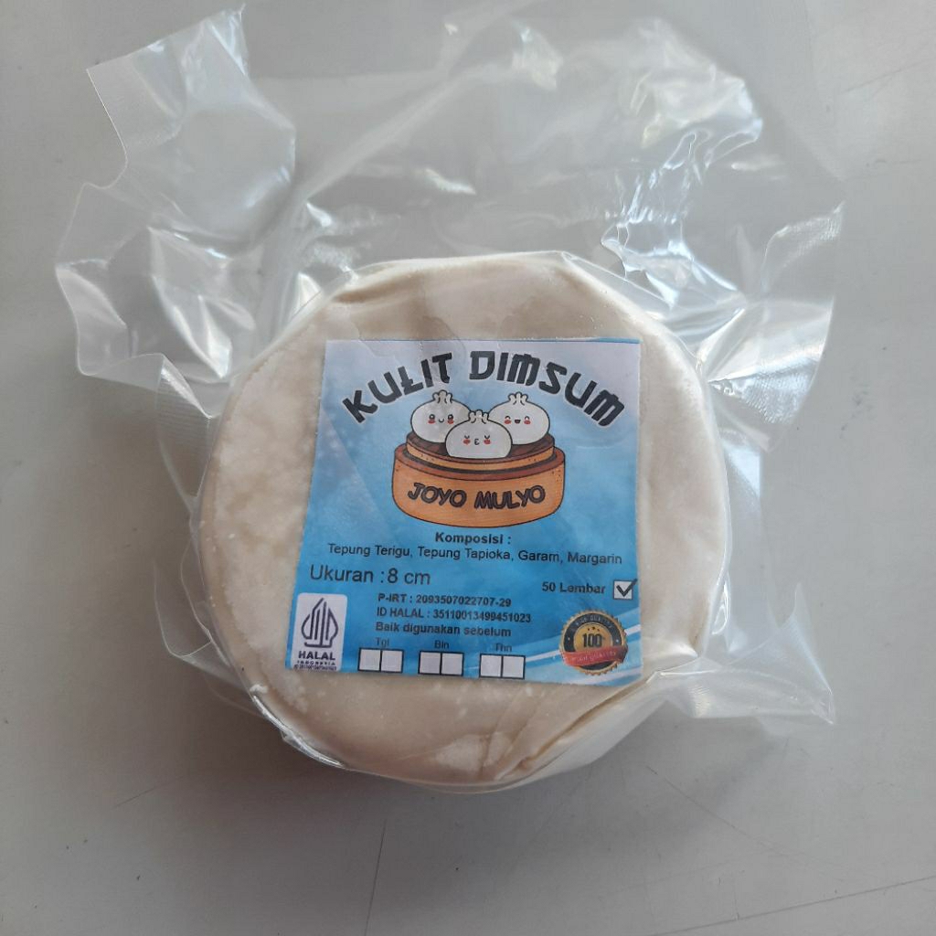 

Kulit Dimsum Joyo Mulyo 8 cm