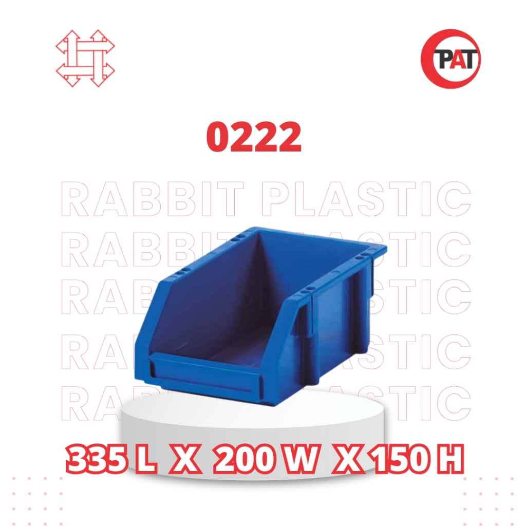 Rabbit Jolly Box Part Case/Series 0222 Kotak sparepart