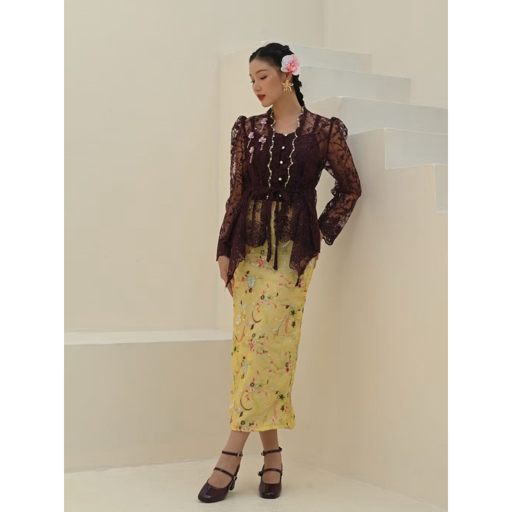 Sewa Kebaya Jaleela Kardinah+inner+rok