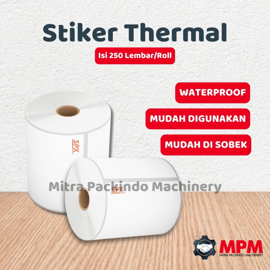 

Label Sticker Thermal Roll OLSHOP 100x120mm Logo SPX