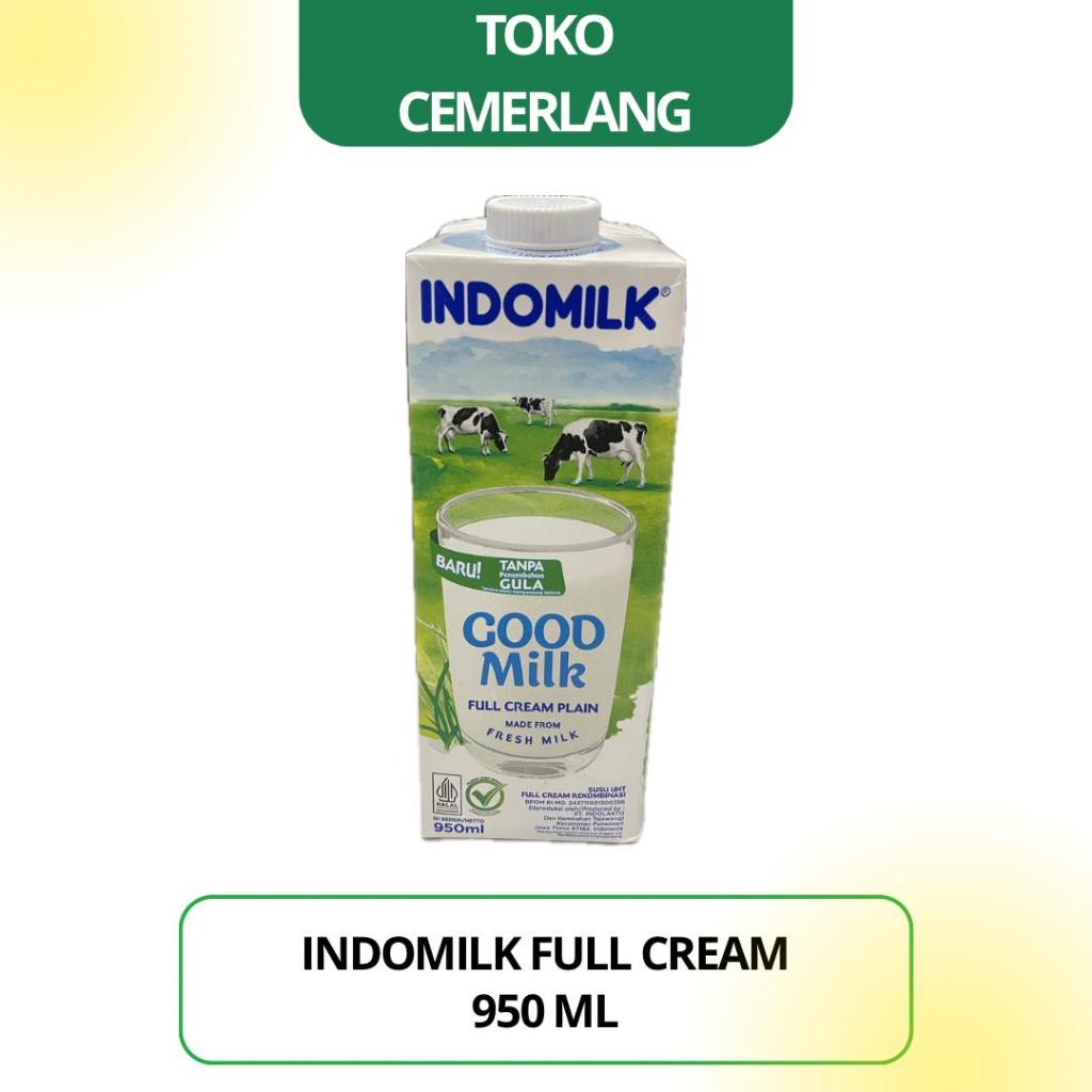 

Susu Indomilk Full Cream Plain 950 ml
