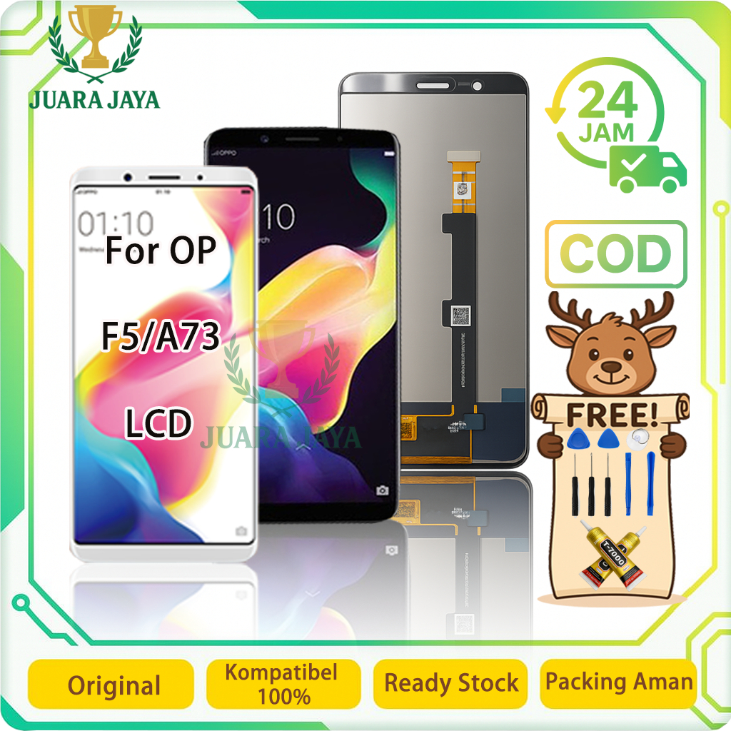LCD FOR OPPO F5 / A73 UNIVERSAL FULLSET Touchscreen LCD HP OG TOUCHSCREEN