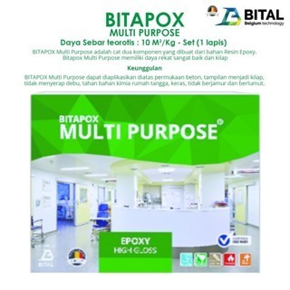 Cat Epoxy Multifungsi / Bitapox Cat Keramik / Cat Lantai 1 KG