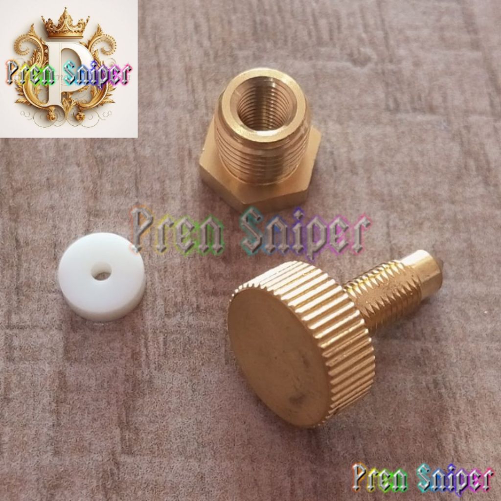 Baut Pembuangan Angin Pompa PCP Fulsett, Baut Release angin pompa PCP, Baut Bobosan Angin Pompa PCP 