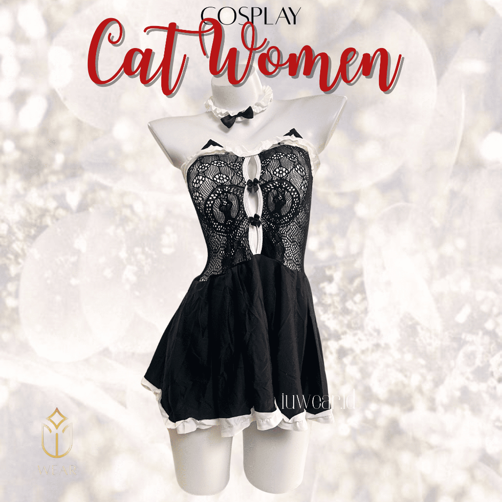 LINGERIE COSPLAY CATWOMEN / COSPLAY / LINGERIE HOT COSPLAY  KOSTUM  SERAGAM