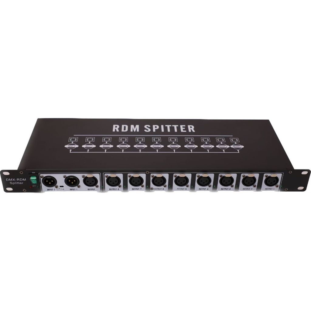 Splitter DMX 8ch RDM lighting splitter