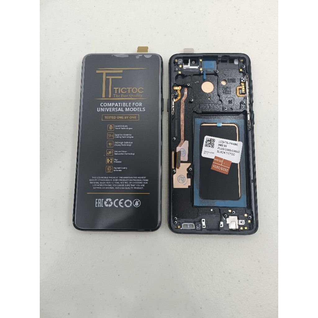 LCD + TSCREEN SAMSUNG S9 PLUS G965 G9650 INCELL +FRAME ( non edge )