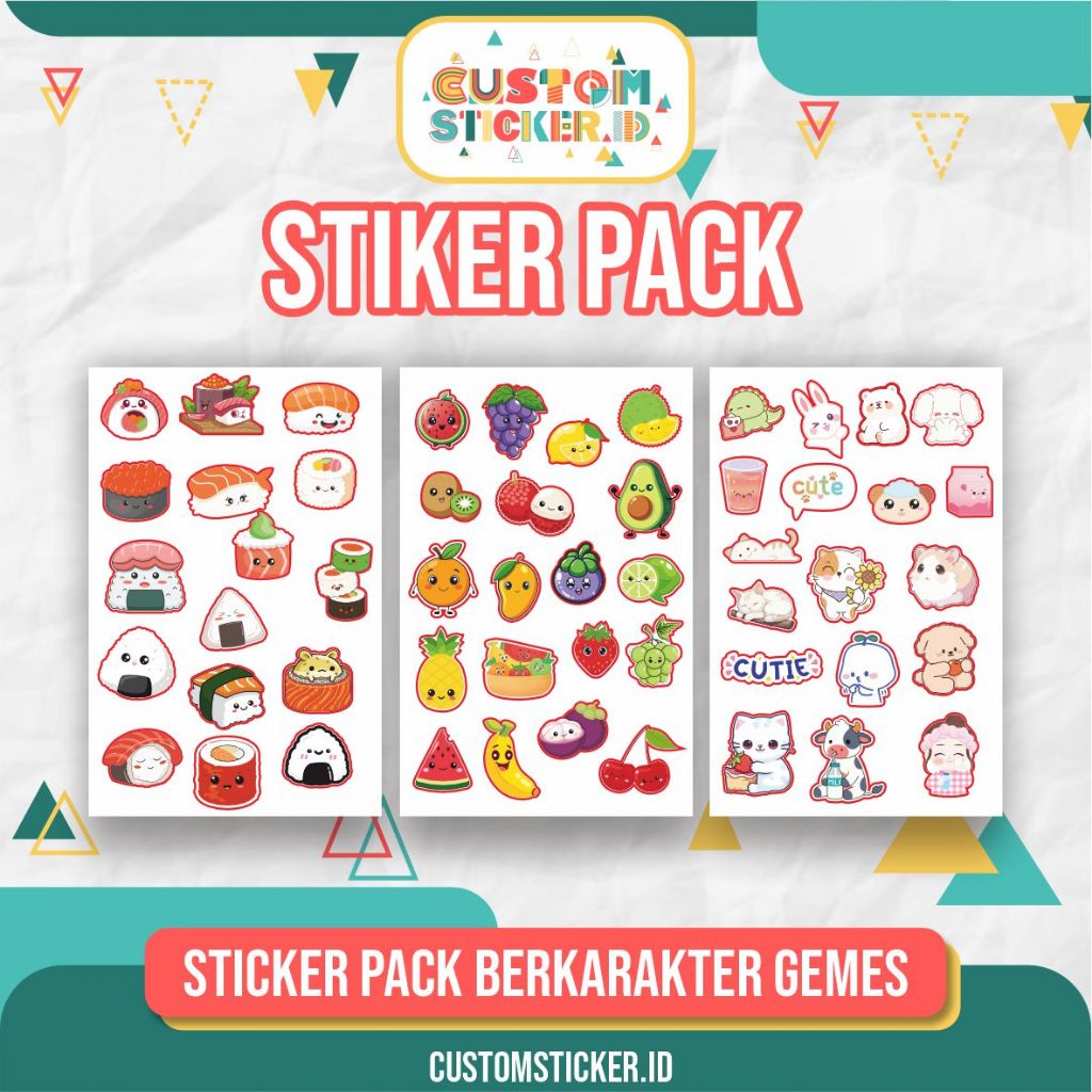 

STIKER PACK KARAKTER CUTE PREMIUM