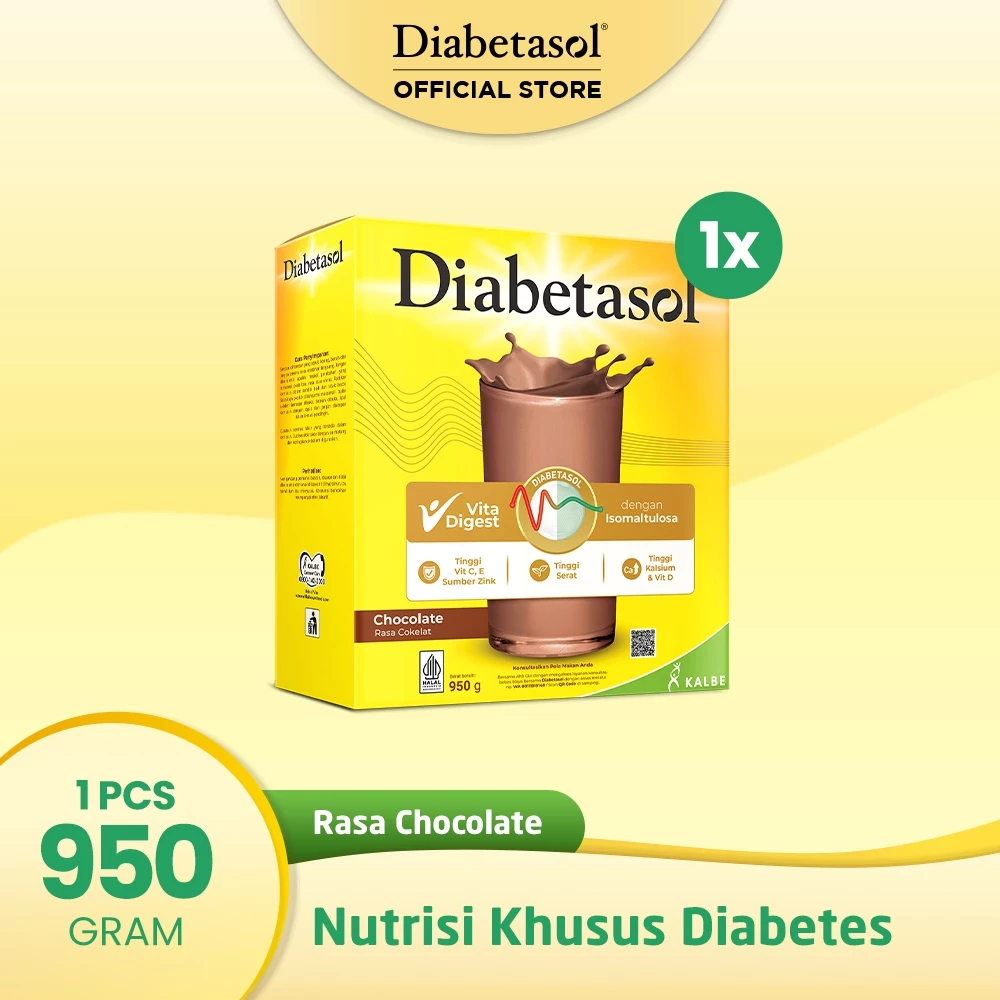 

Diabetasol Jumbo Chocolate 950g Low Glycemic Index
