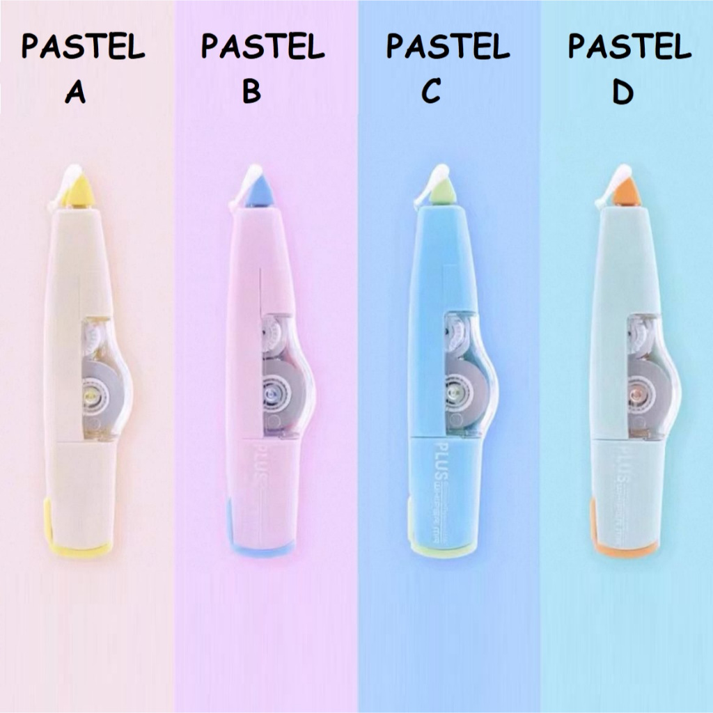 

Correction Tape Plus Tip-ex Pastel Colour