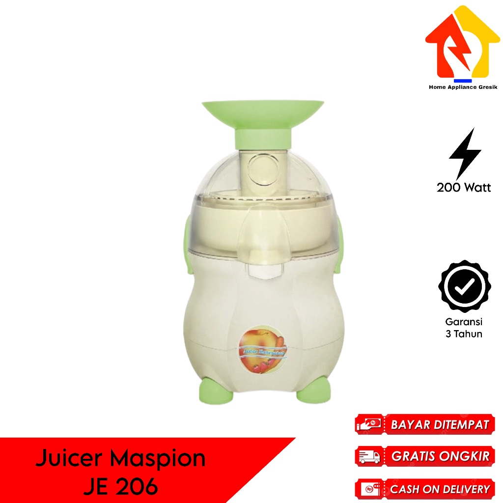 Maspion Juicer Extractor JE 206 / Juicer Extractor JE206