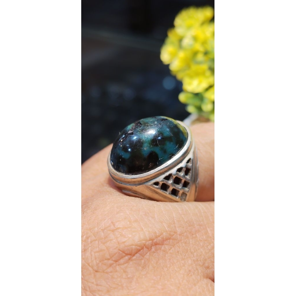 natural batu bacan majiko totol cuklat/batu bacan natural