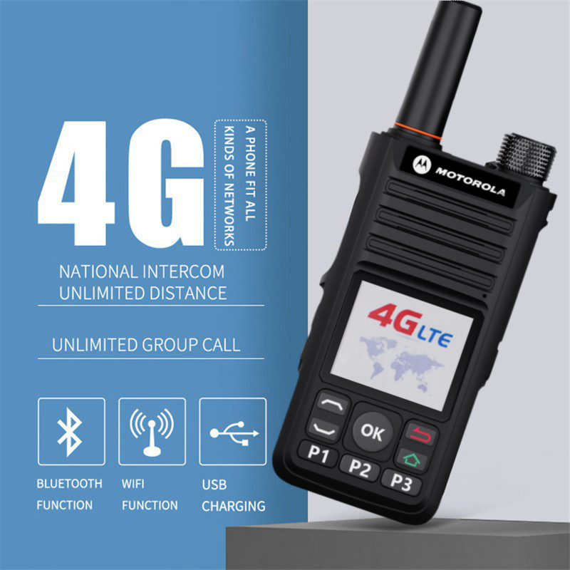HT Motorola B7 Applicable To POC Zello And Walkie Fleet App Walkie Talkie POC 4G Global Handy Talky 