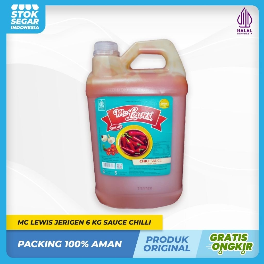 

MC Lewis Jerigen 6 KG Sauce Chilli