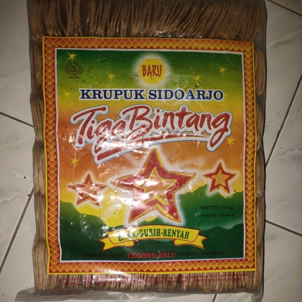 

krupuk udang tatanan
