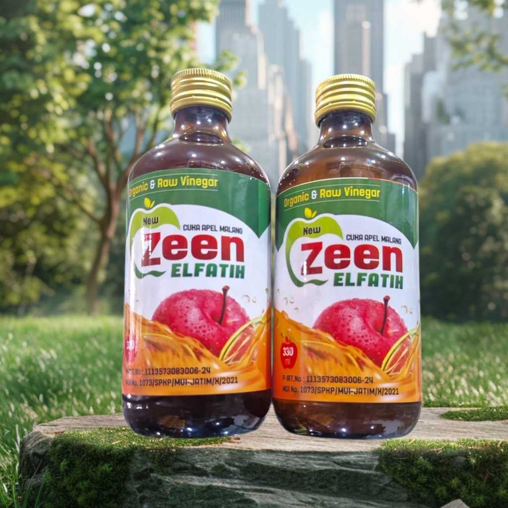 

cuka apel murni cuka apel zeen 330 ml original
