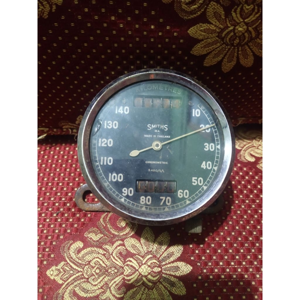 spido speedometer smiths chronometric original england for bsa bmw ajs matchless norton