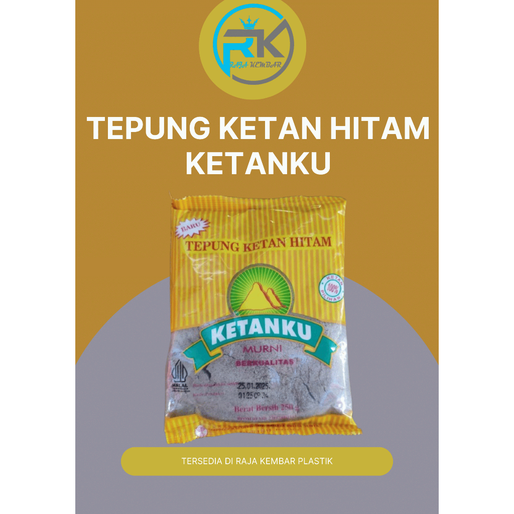 

KETANKU TEPUNG KETAN HITAM 250GR