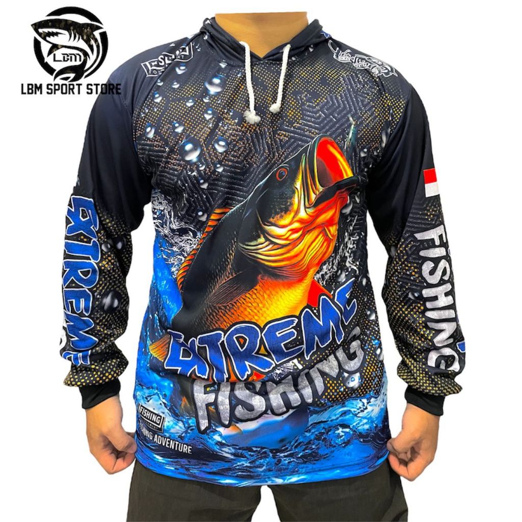 Jersey Mancing Baju manncing kaos mancing tangan panjang