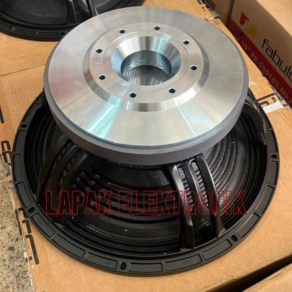 Speaker Komponent Fest BCL 1885 Carbon Original 18 inch FEST BCL-1885 CARBON | LAPAK ELEKTRONIK
