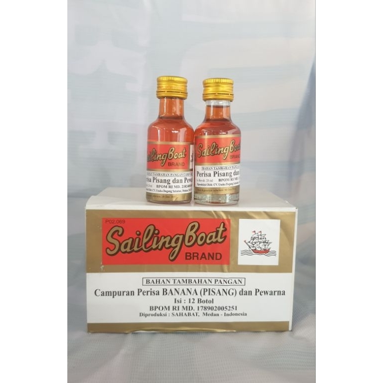 

Sailing Boat Banana (1 lusin) / Perisa Makanan Rasa Pisang/ Minyak Pisang