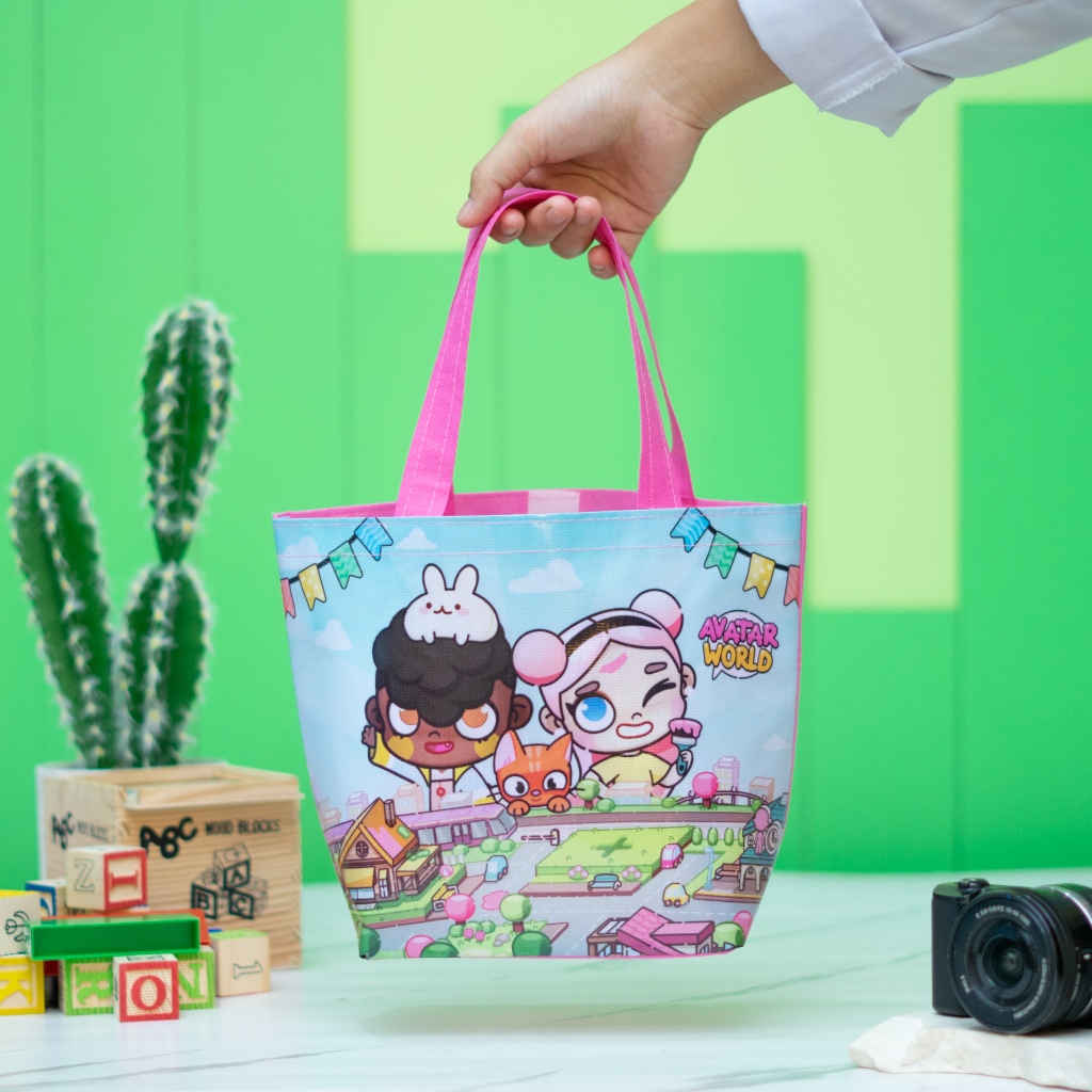 

Tas Ulang Tahun Anak, Tas Ultah Terlaris, Goodie Bag Segala Acara Ready Stok