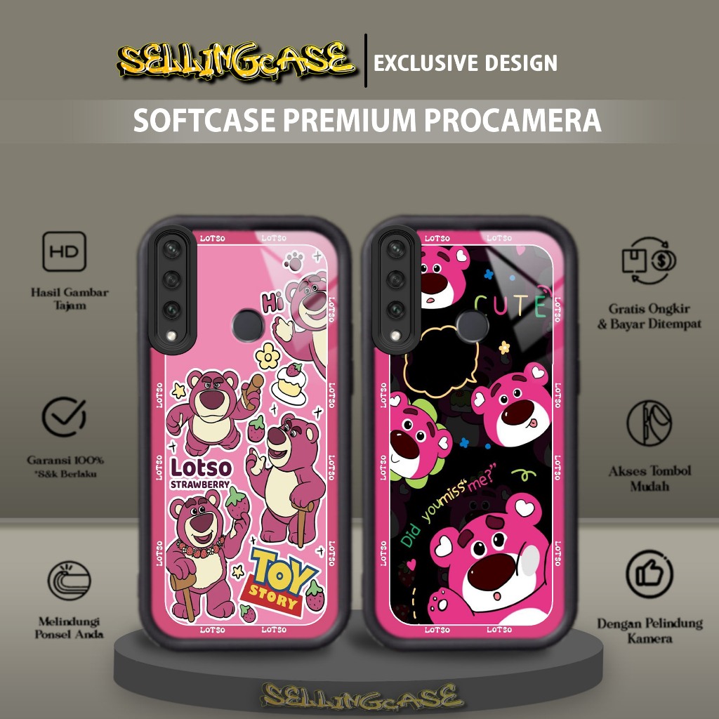 Case Premium Compatible For HUAWEI Y6P 2020 Motif [ LTSO ] Casing Softcase Glossy Anti Jamur