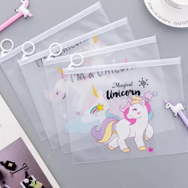 

Tempat pensil / kotak pensil / pouch kosmetik tranparan