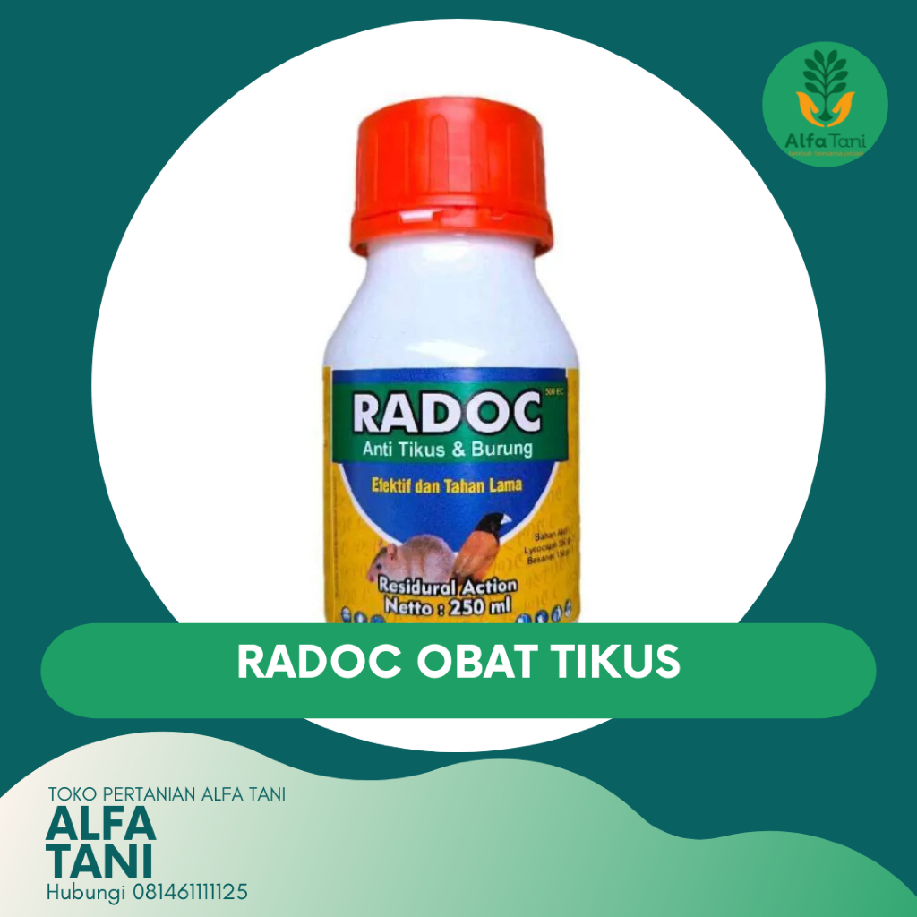 Radoc Obat Radoc 100ml-500ml Obat Tikus Radoc