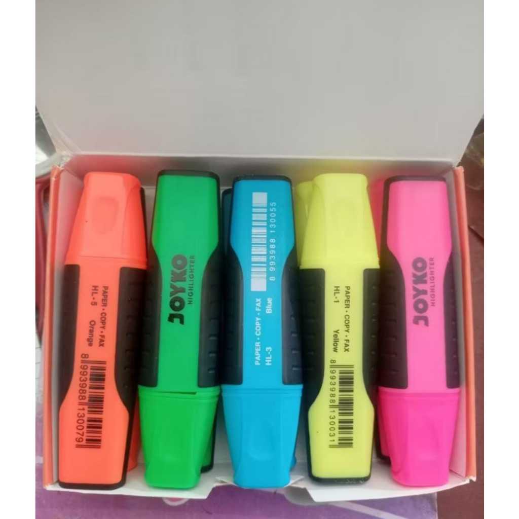 

Stabilo Joyko Warna Warni [Kuning, Pink, Hijau, Biru, Orange] - 5W