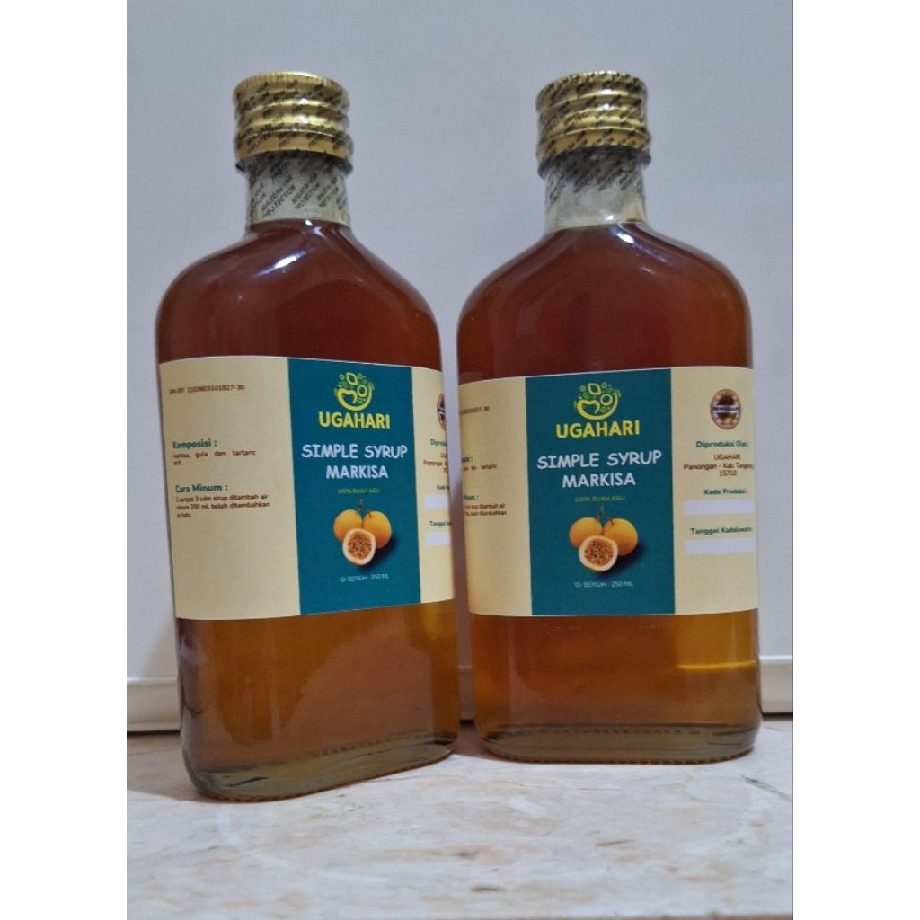 

Simple Syrup Markisa