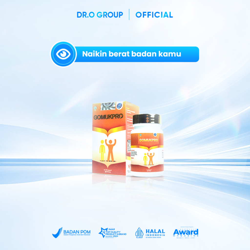 Gomuk / Gomuk Pro / Bundling 3 Gomuk & Gomuk Pro / Penggemuk Herbal / Naikkan BB 5-15 KG