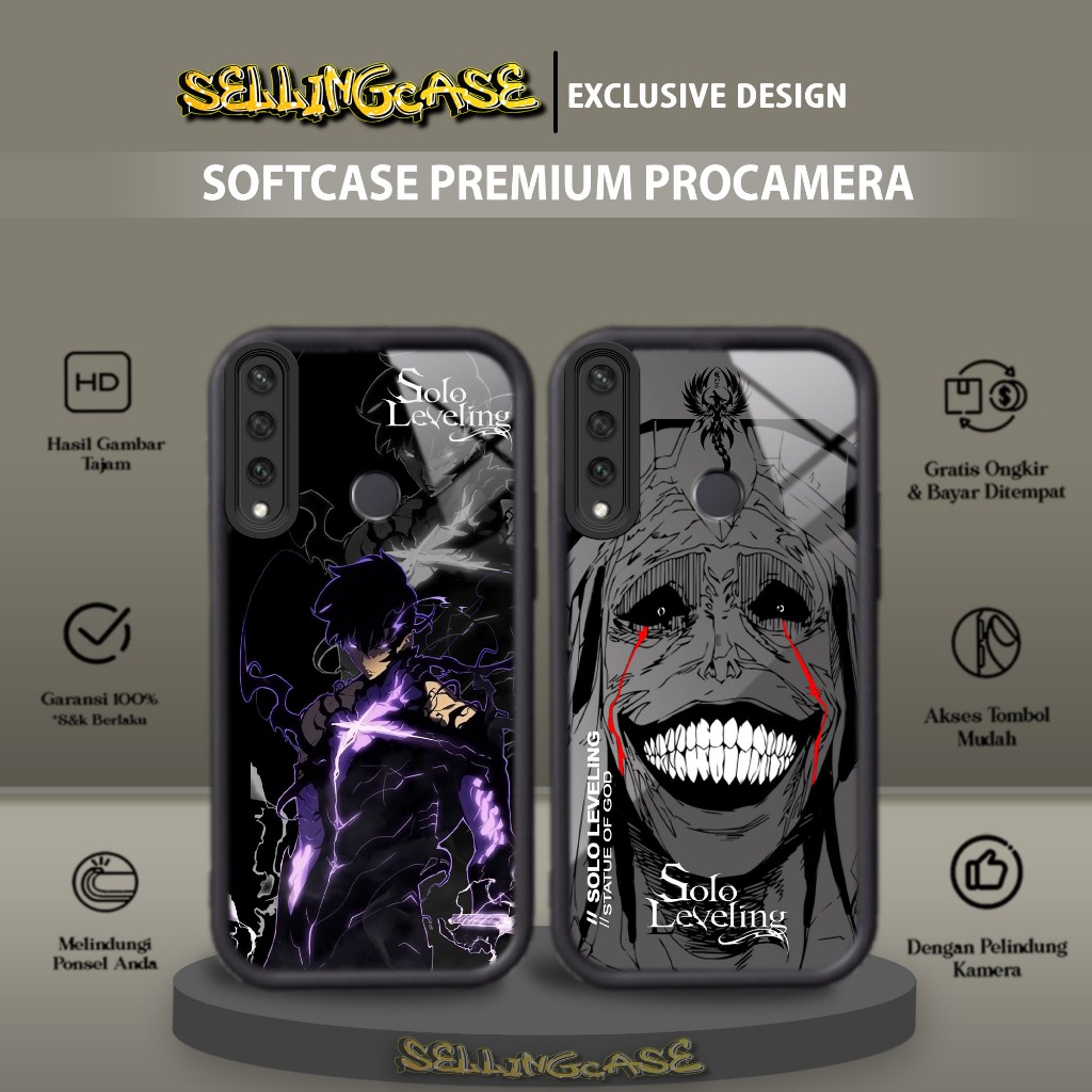 Case Premium Compatible For HUAWEI Y6P 2020 Motif [ SLVL ] Casing Softcase Glossy Anti Jamur