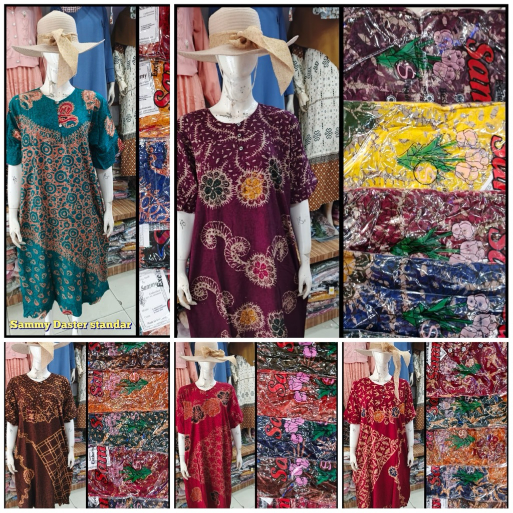 Daster Sammy Daster//Sammy Daster Ukuran Standar//Daster Rayon Batik