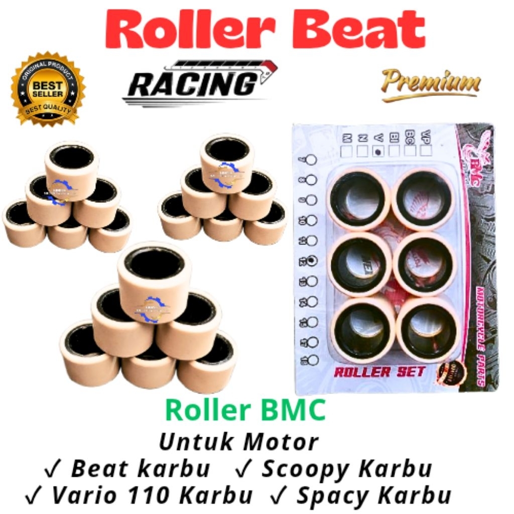 ROLLER BEAT KARBU ROLER MOTOR SCOPPY KARBU VARIO 110 KARBU SPACY KARBU RACING HONDA