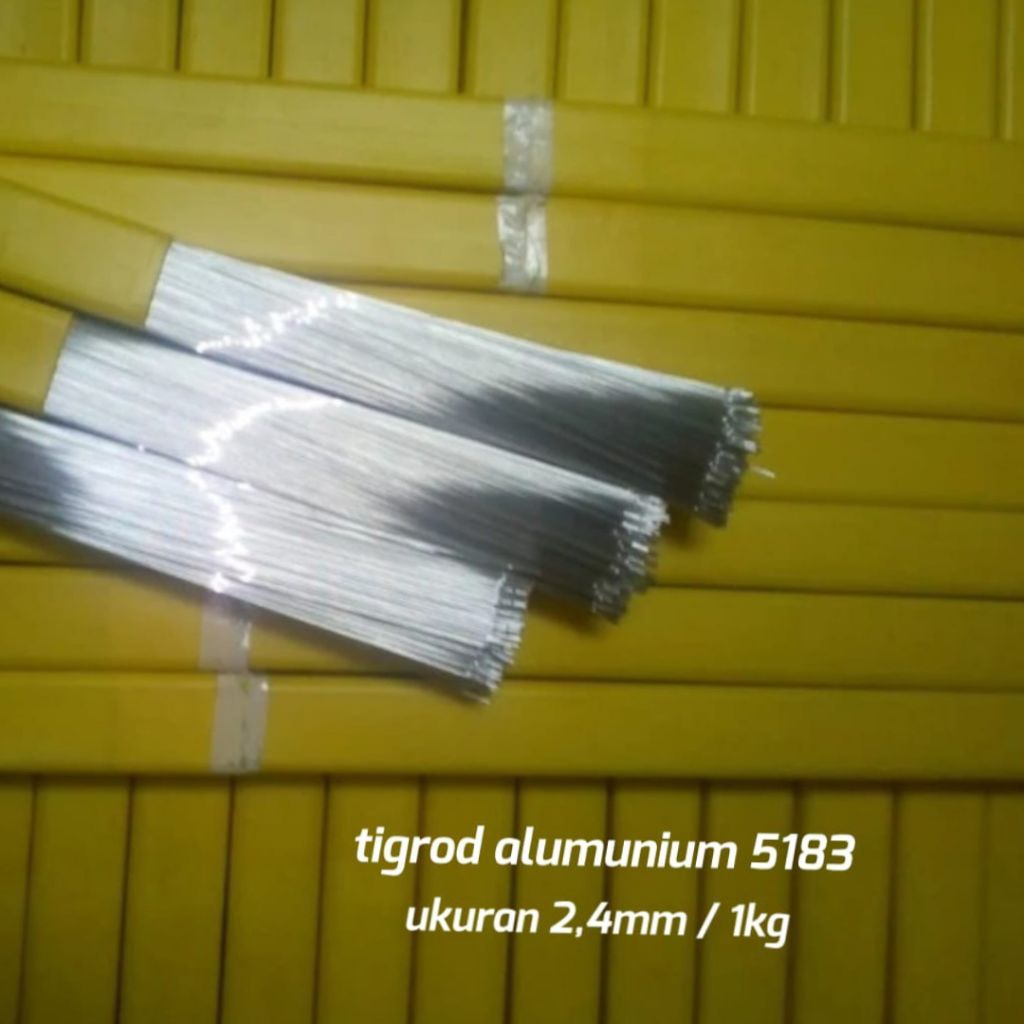 kawat las Argon alumunium 5183 2,4mm 1kg