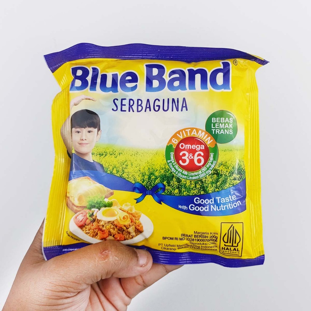 

Blue Band Margarine Serbaguna 200gr Halal