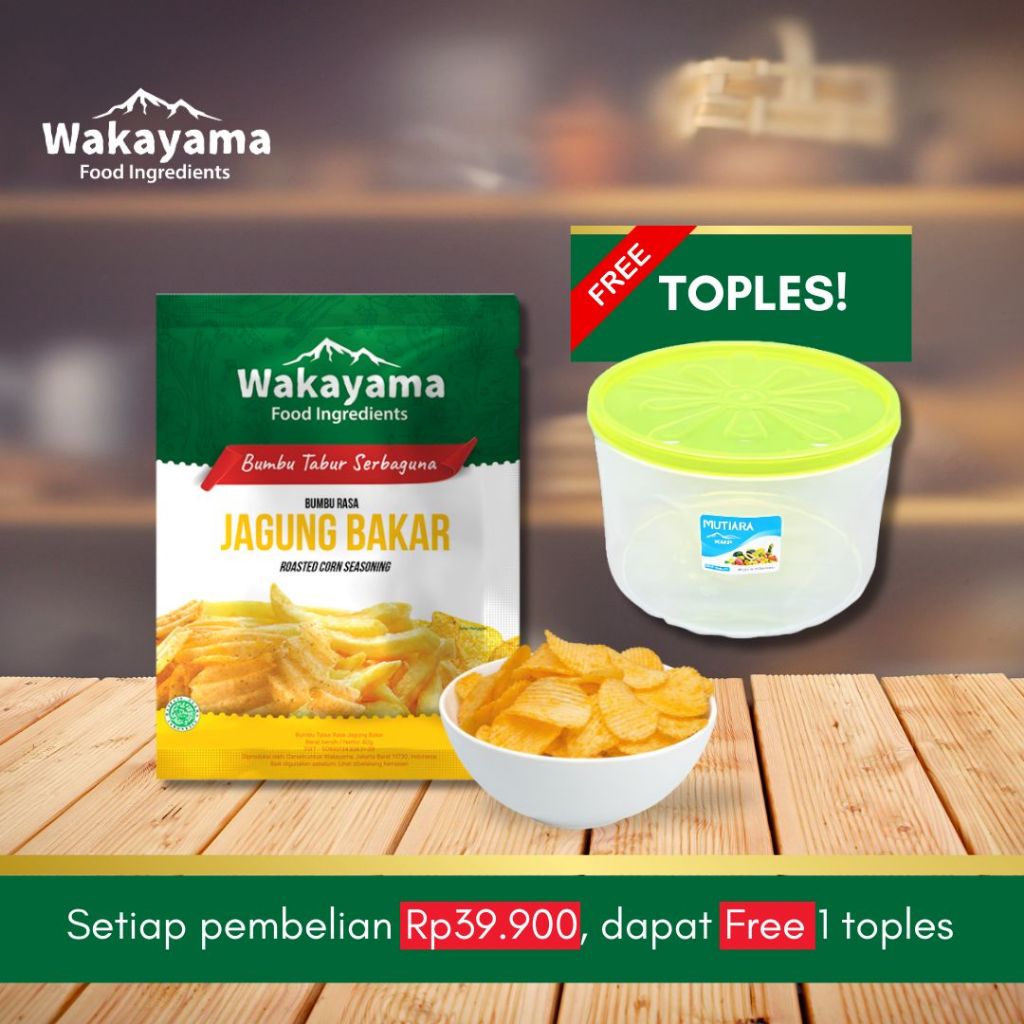 

Wakayama Bumbu Tabur Jagung Bakar - 60g
