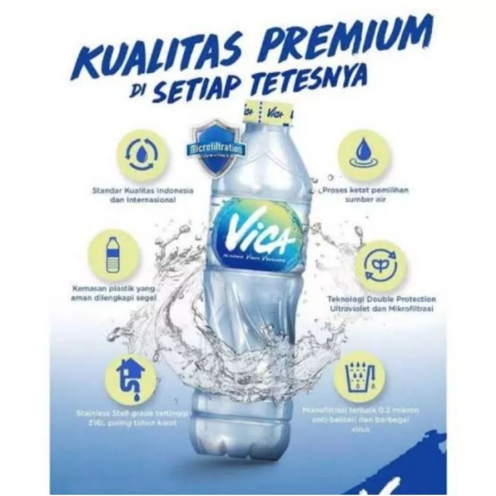 

Vica Air Mineral Botol 600 ml